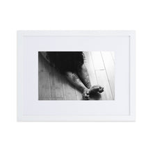 Load image into Gallery viewer, &quot;In Touch&quot; Matte Paper Framed Print With Mat
