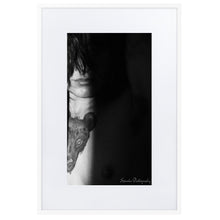 Load image into Gallery viewer, &quot;Dark Lurker&quot; Matte Paper Framed Print With Mat
